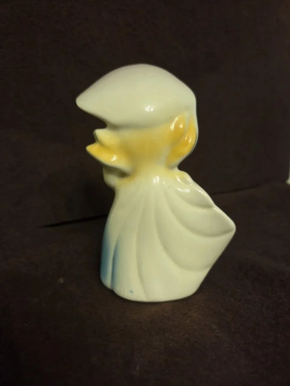 Vintage Shawnee Southern Belle Planter Figurine Blue Dress